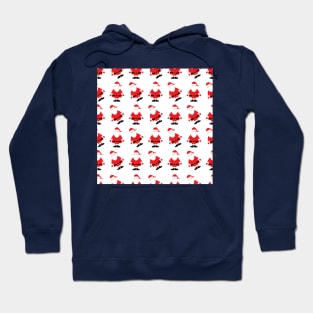 Cute Santa Claus pattern Hoodie